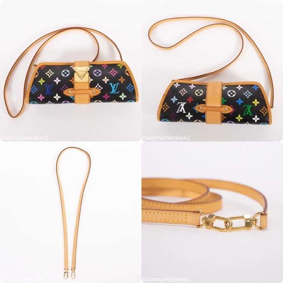LOUIS VUITTON Multicolor Clutch Black - Picture 5 of 8